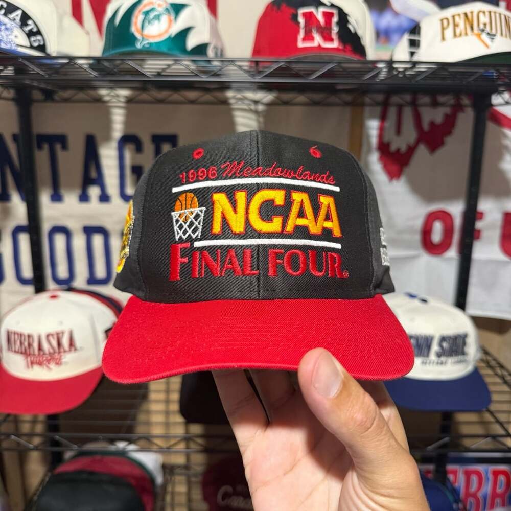 Logo 7 1996 NCAA Final Four Meadowlands Snapback Hat